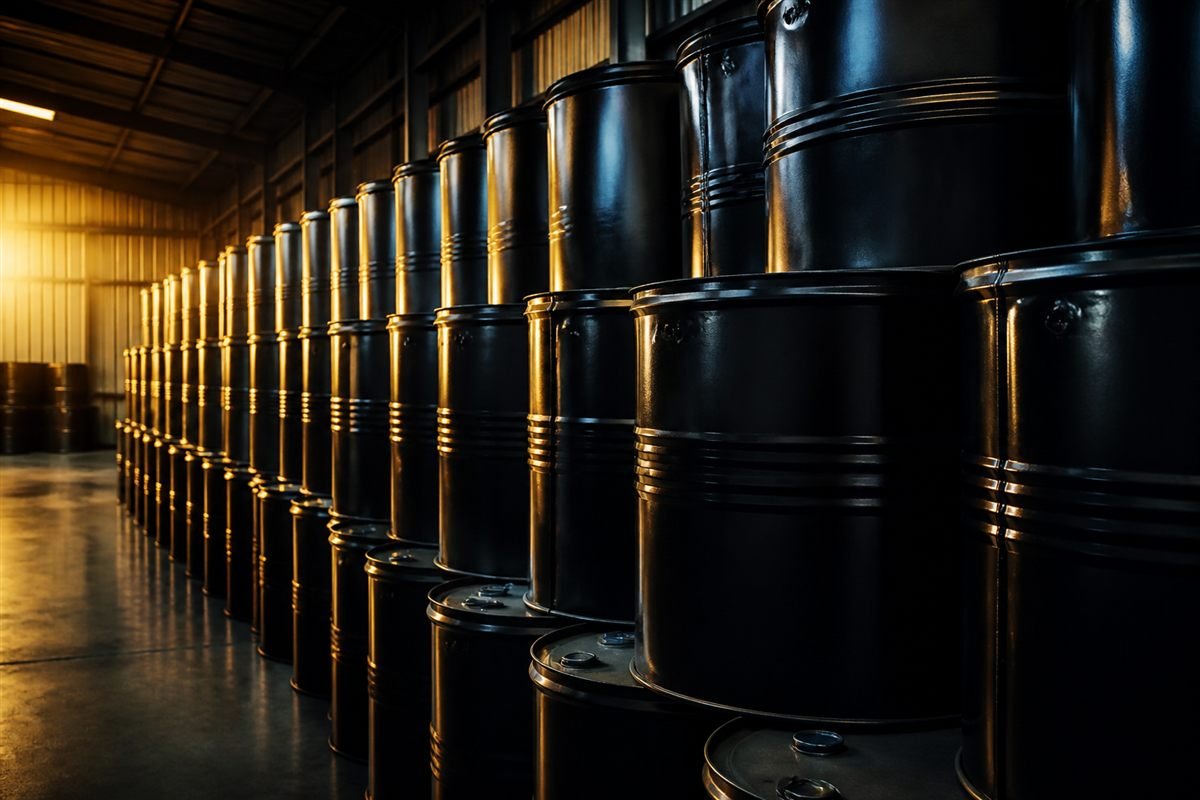 Virgin Fuel Oil D6 barrels